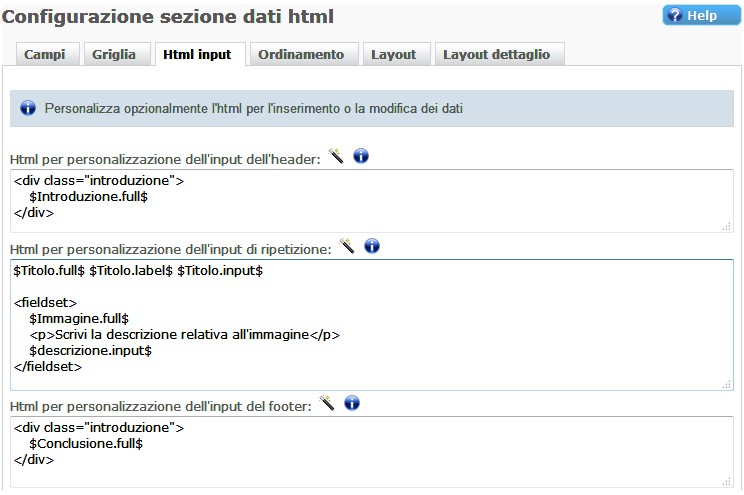 Html input