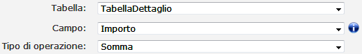 Calcolo dettaglio