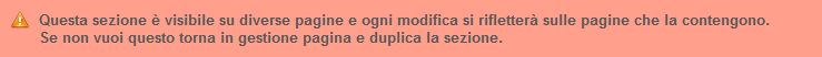 Sezione condivisa